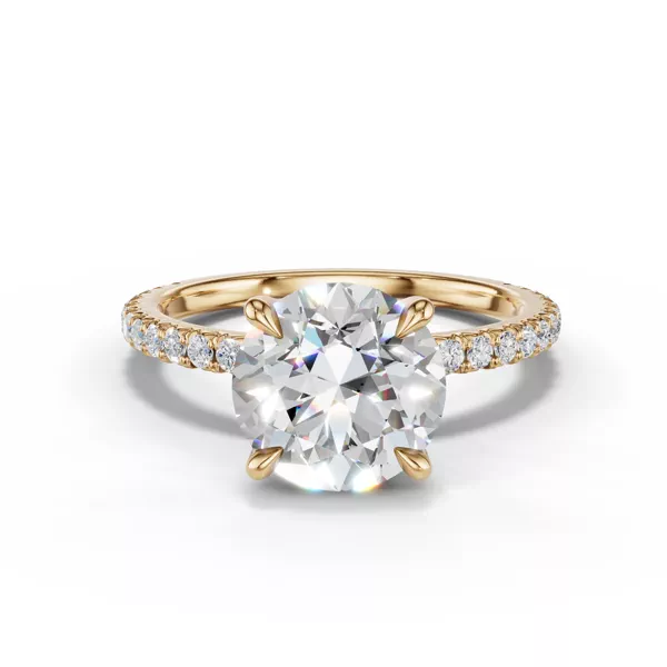 Lumina French Pavé Lab Ring (1/3 ct. tw.)