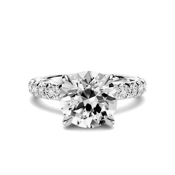 Lumina French Pavé Engagement Ring (3/4 ct. tw.)