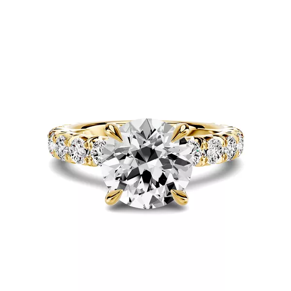 Lumina French Pavé Engagement Ring (1 ct. tw.)