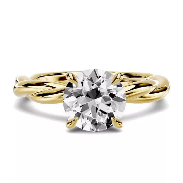 Riona Twist Engagement Ring