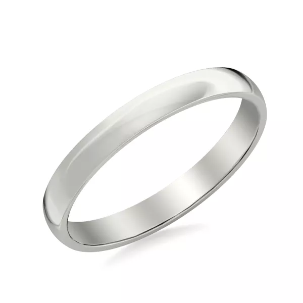 Low Dome Polished Band (3mm)