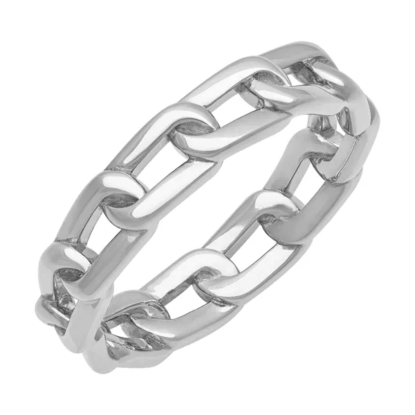 Polished Horizontal Link Band (5mm)