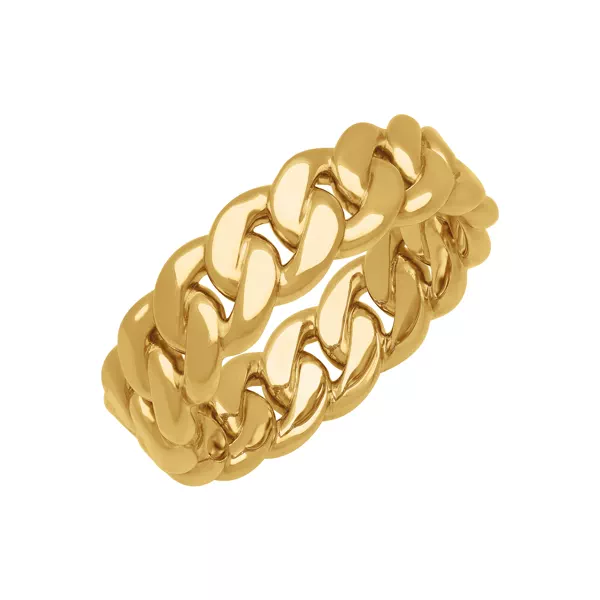 Polished Cuban Link Band (7mm)
