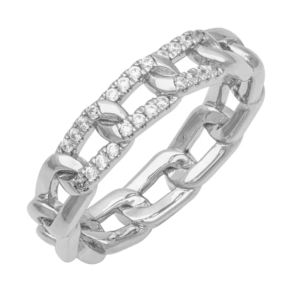 Horizontal Diamond Link Band (5mm)
