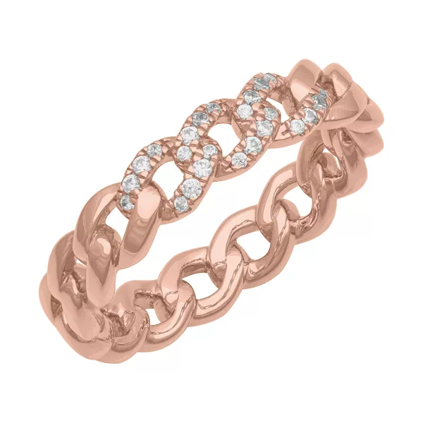Diamond Curb Link Band (5mm)