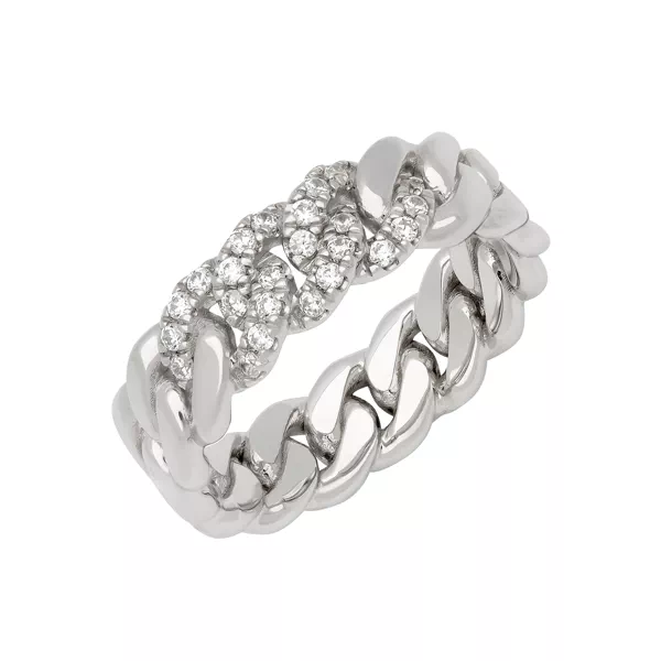 Cuban Link Diamond Band (7mm)