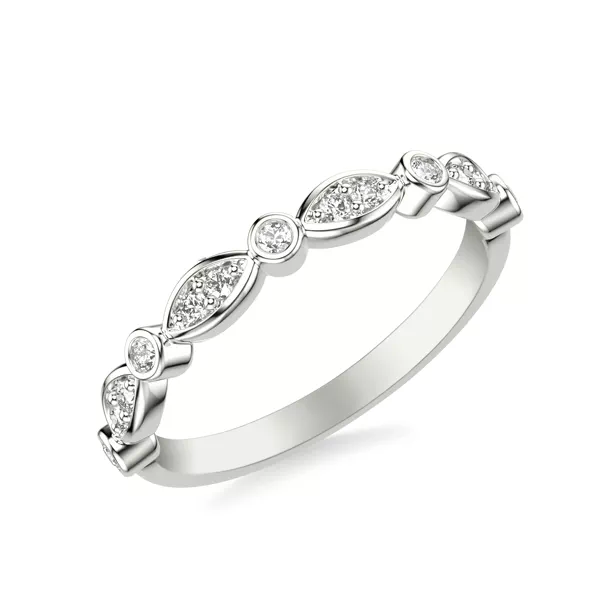 Melani Diamond Wedding Band