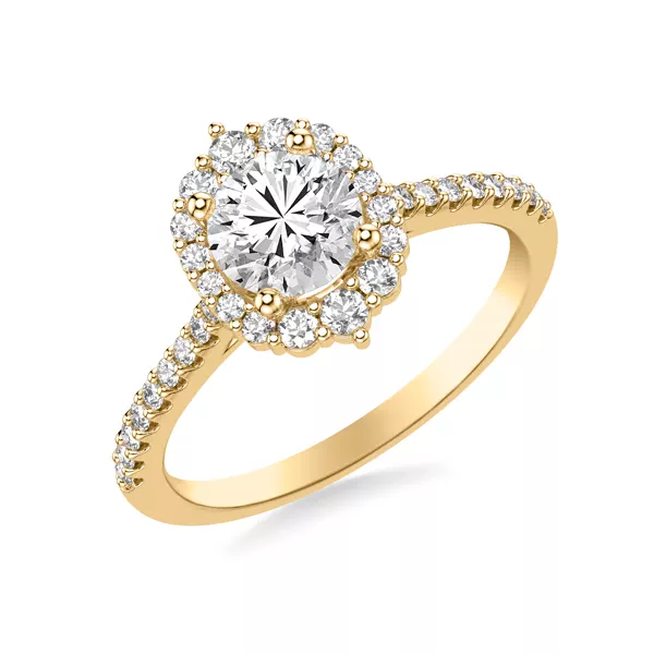 Taylor Modern Halo Ring