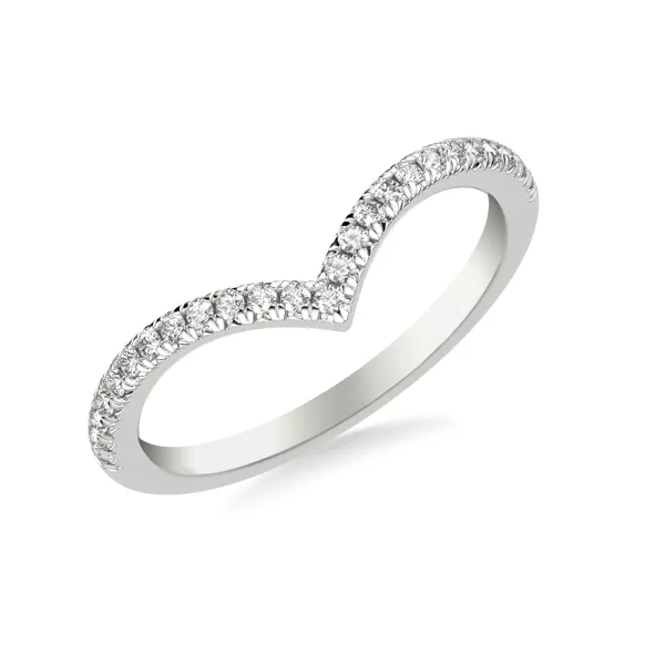 Zahra Pavé Diamond V-Band