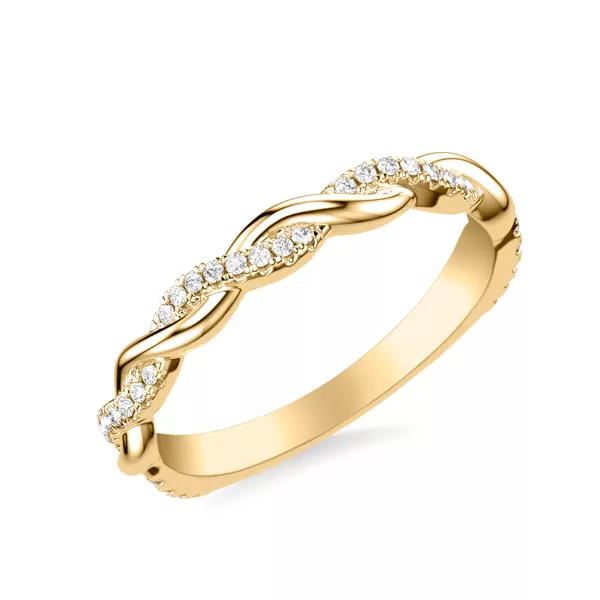 Darcy Diamond Twist Band