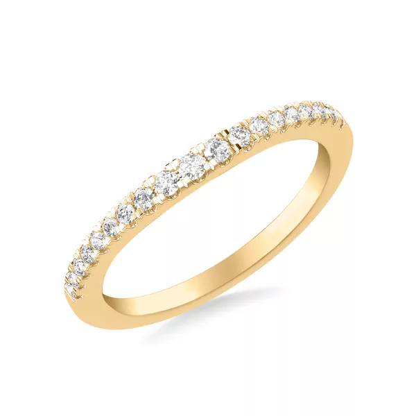 Elina Pave Contoured Band