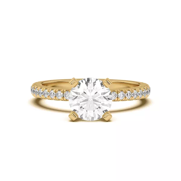 Hope Classic Pavé Engagement Ring