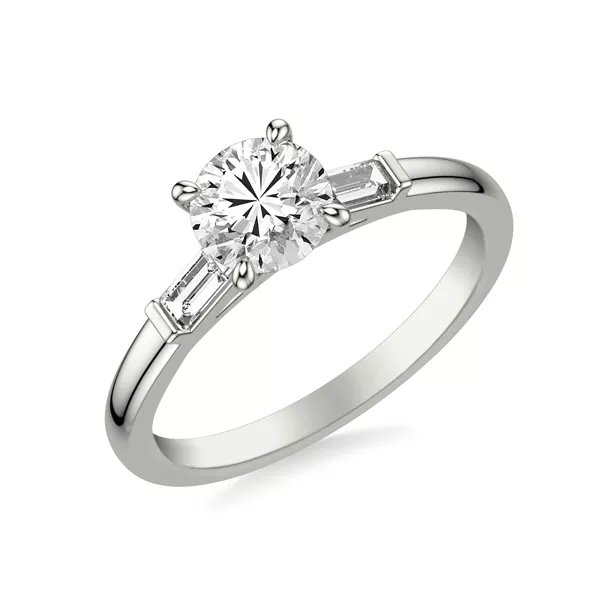 Luisa Classic 3-Stone Engagement Ring