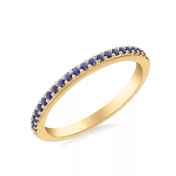 Parker Pave Sapphire Band