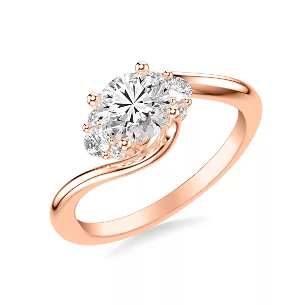 Monique Diamond Accent Engagement Ring