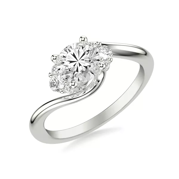 Monique Diamond Accent Engagement Ring