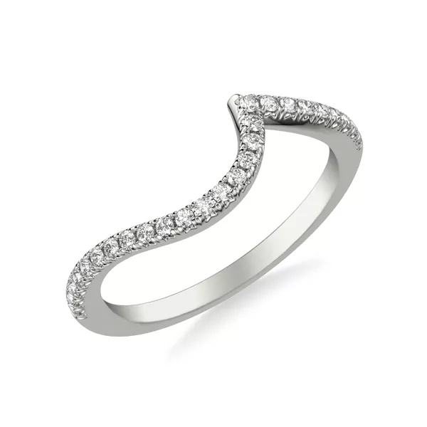 Monique Pave Diamond Chevron Band