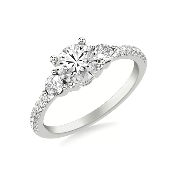 Brigitte Diamond Accent Engagement Ring