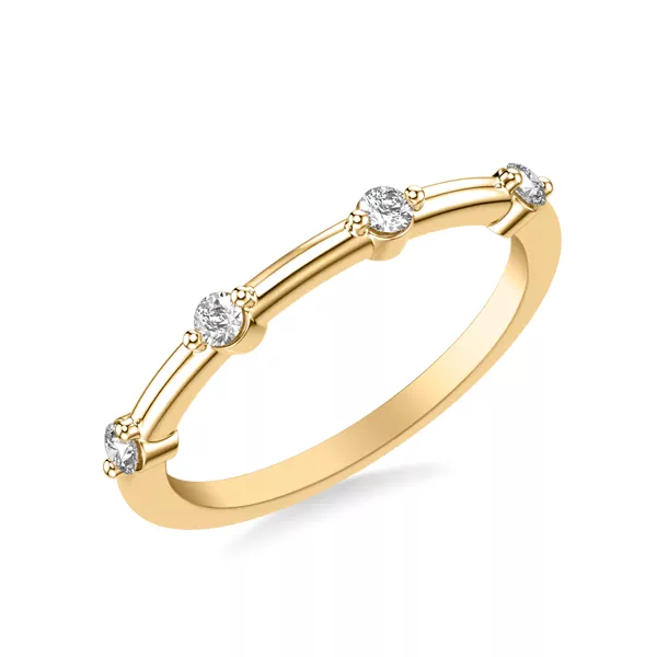 Daria Classic Diamond Wedding Band