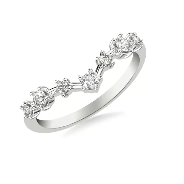 Carol Classic Diamond Wedding Band