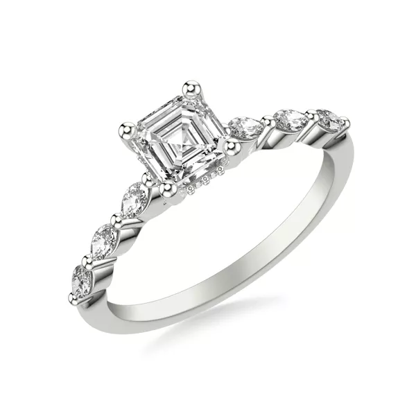 Betty Marquise Diamond Engagement Ring