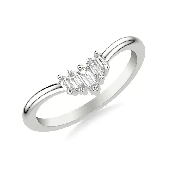 Yasmin Baguette Diamond V-Band