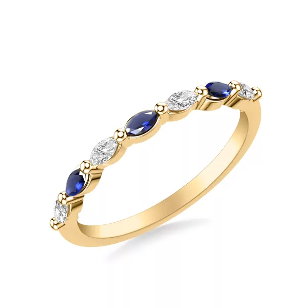 Ophelia Sapphire Accent Band