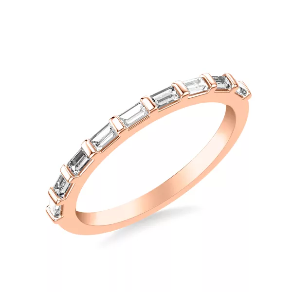 Estrella Baguette Diamond Accent Band