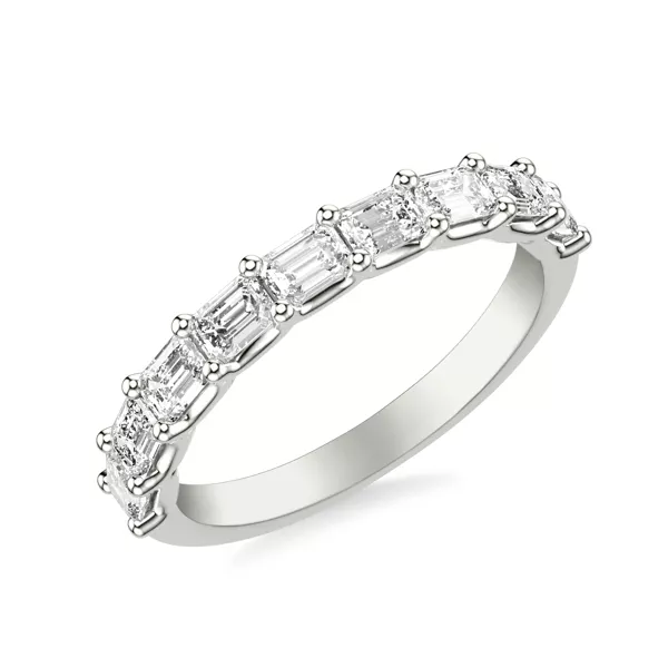 Morrissey East-West Emerald-Cut Lab Band