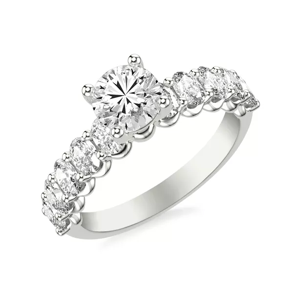 Kimpton Oval Lab Engagement Ring