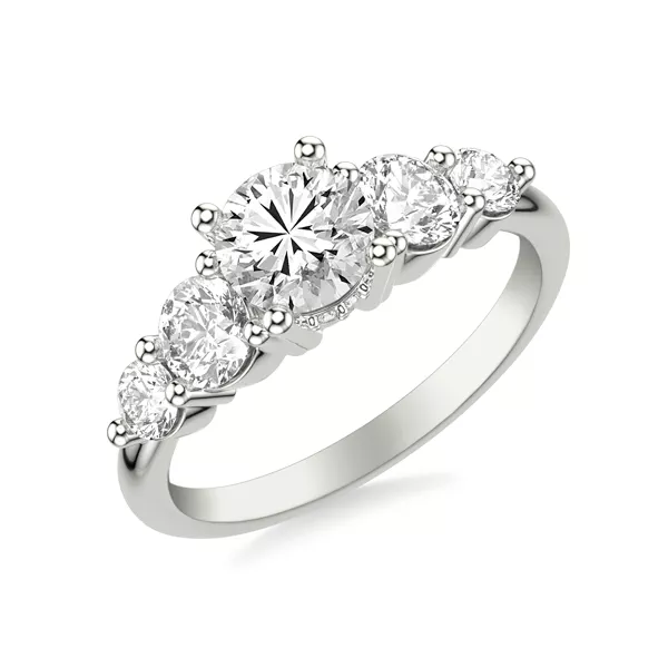 Simone Hidden Halo Engagement Ring