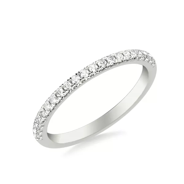 Blanche Pavé Diamond Band