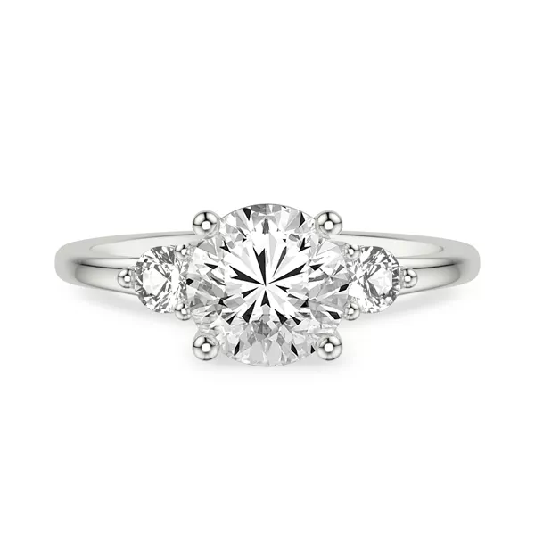 Setting Brigitte Three-Stone Lab Diamond (0.25 ct. tw.)