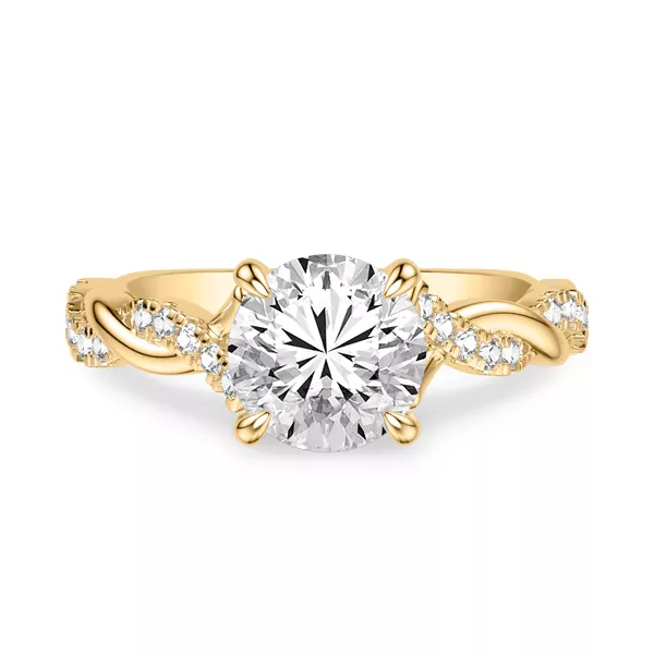 Kayleigh Grand Lab Diamond Twist Ring