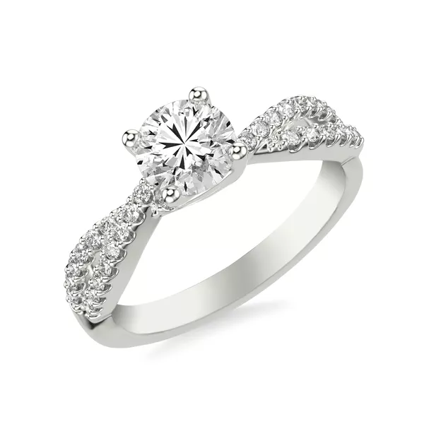 Denisse Contemporary Prong Ring