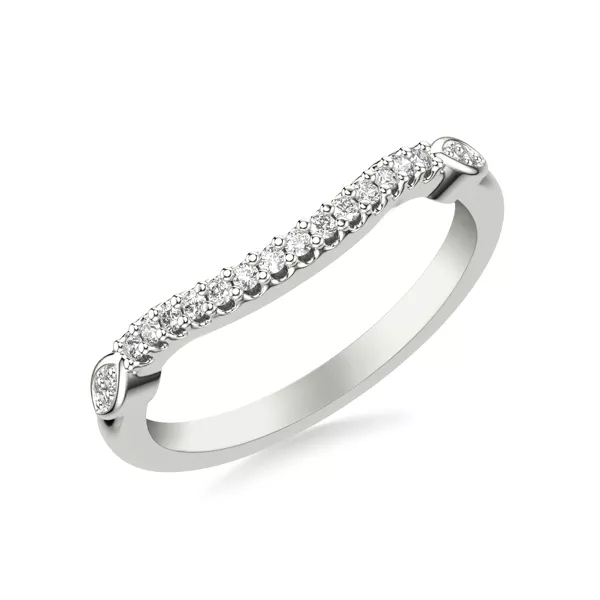 Dolly Diamond Wedding Band