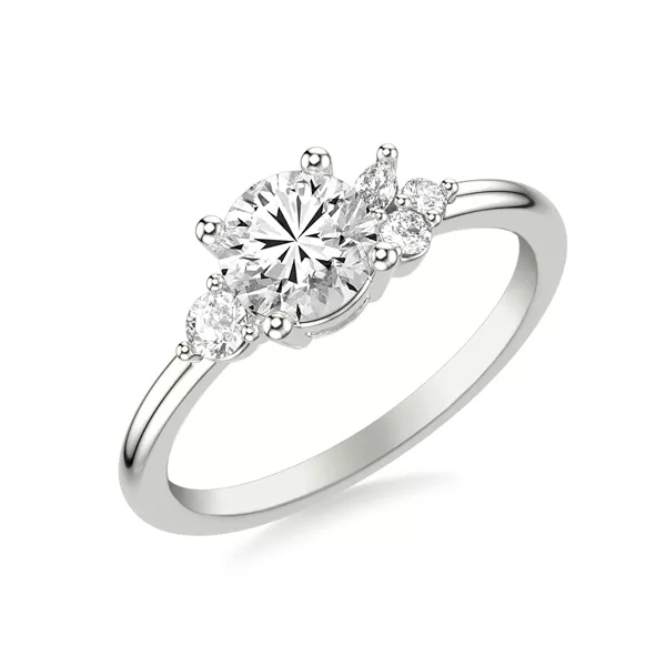 Frida Diamond Accent Engagement Ring