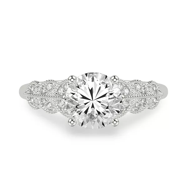 Florant Gardenia Lab Engagement Ring