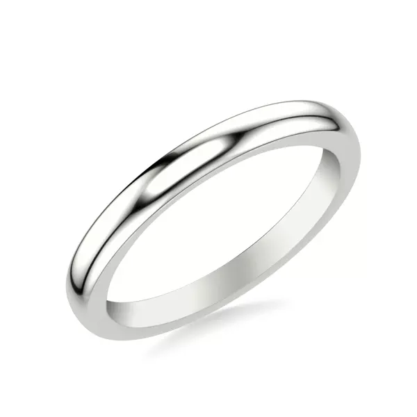 Darien Polished Wedding Band