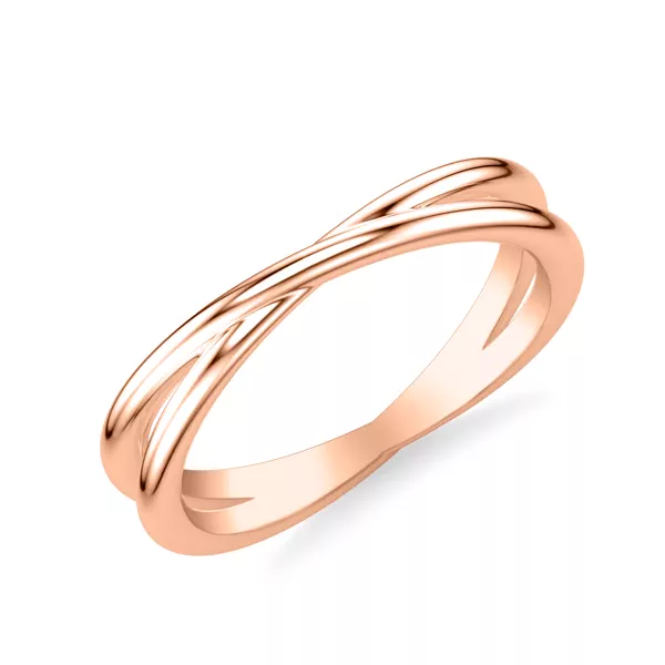 High-Polished Crossover Band