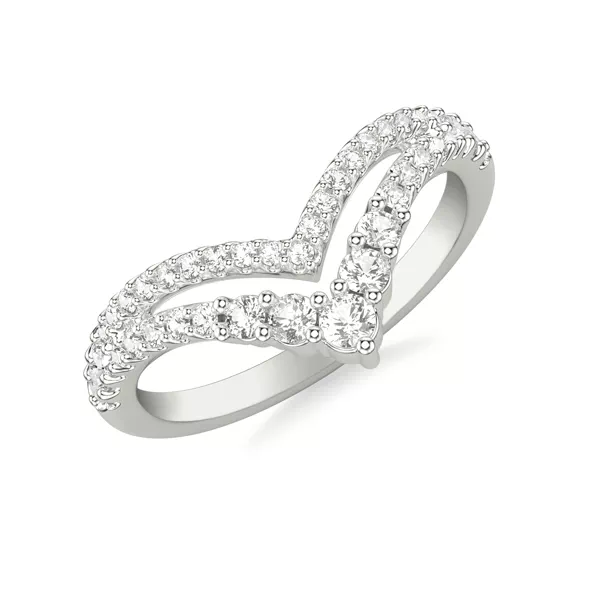 Graduated Diamond Double V-Band