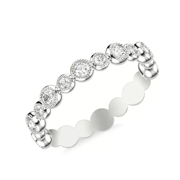 Diamond Bubble Eternity Band