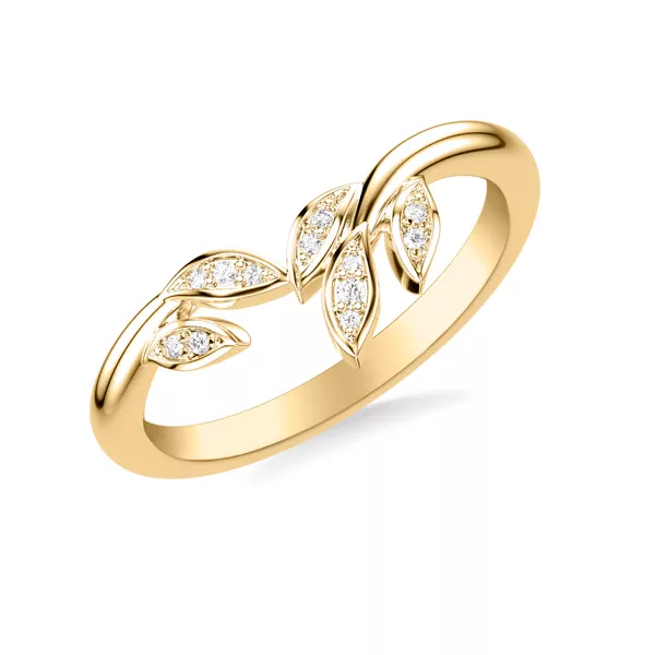 Periwinkle Petal Polished Band
