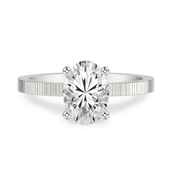 Setting Fluted Solitaire