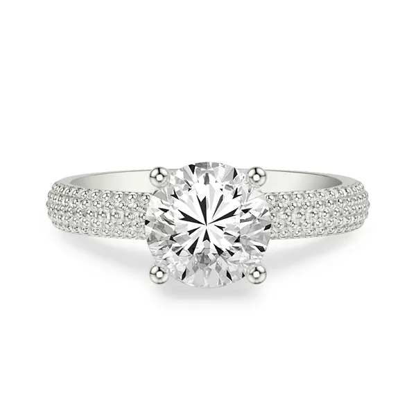 Setting Beaded Solitaire
