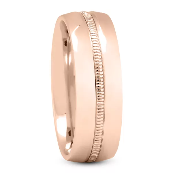 Gina Milgrain band (7mm)