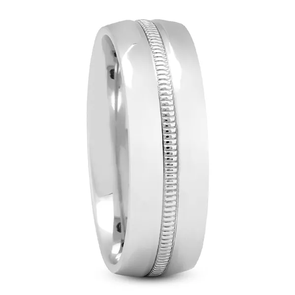 Gina Milgrain band (7mm)