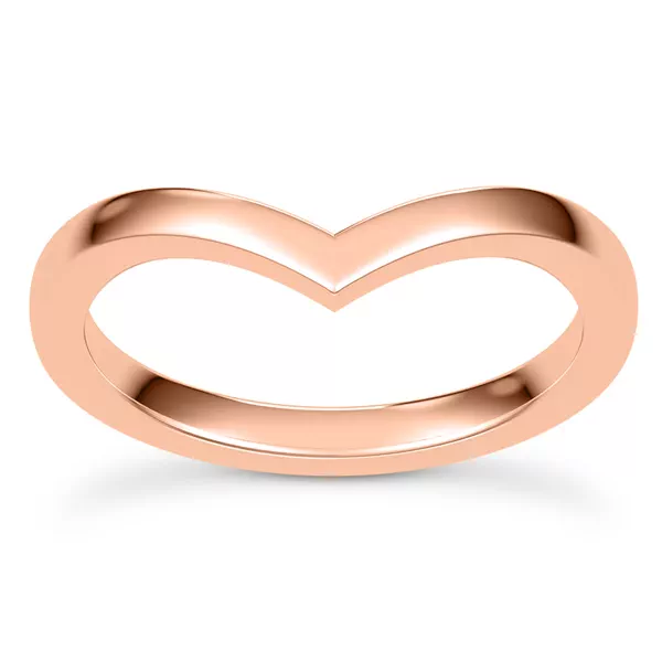 Roxie Chevron Polished Band