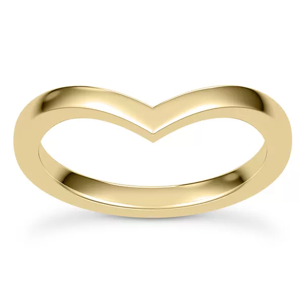 Roxie Chevron Polished Band