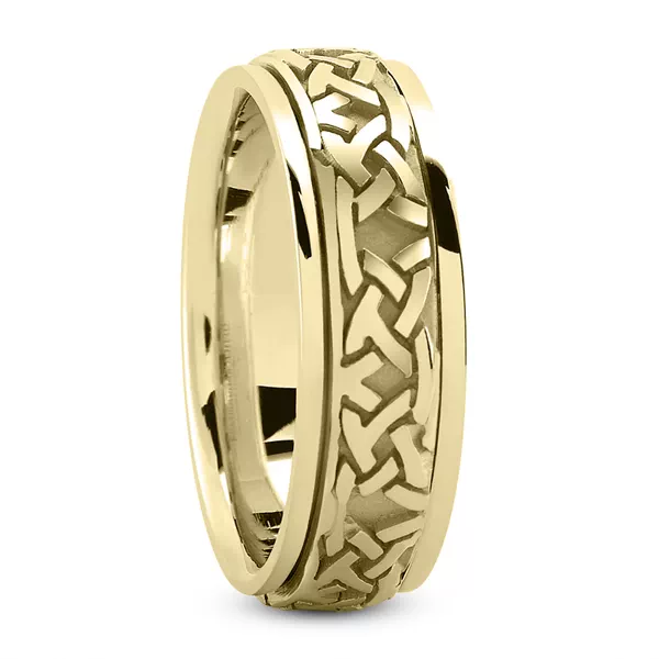 Contemporary Sailor Celtic Knot Band (7mm)